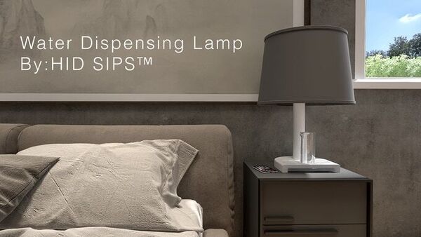 Water-Dispensing Bedside Lamps
