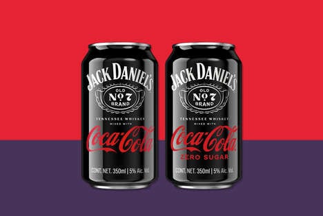 Branded Cola Whiskey Cocktails