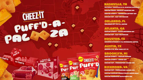 Co-Branded Snack Racing Events