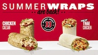 Summertime Chicken Wrap Menus Image 1