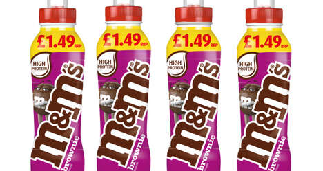 Functional Candy-Inspired Milk Beverages