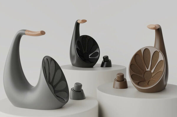 Headphone-Holding Speaker Concepts