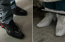 Subversive Pointy-Toed Sneakers