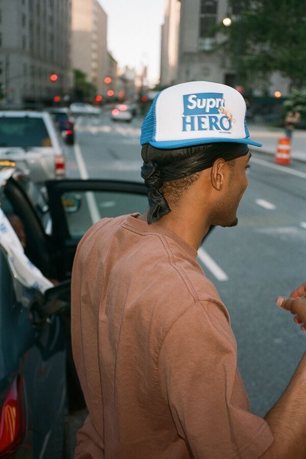 Humorous Logo-Adorned Streetwear : antihero supreme