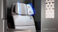 Speaker-Equipped Airplane Seats Image 2