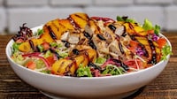 Summery Grilled Peach Salads