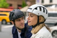 Foldable Light-Integrated Bike Helmets Image 2