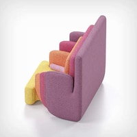 Enveloping Nested Layer Armchairs Image 3