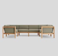 Modern Teak Sectional Sofas Image 5