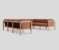 Modern Teak Sectional Sofas Image 7