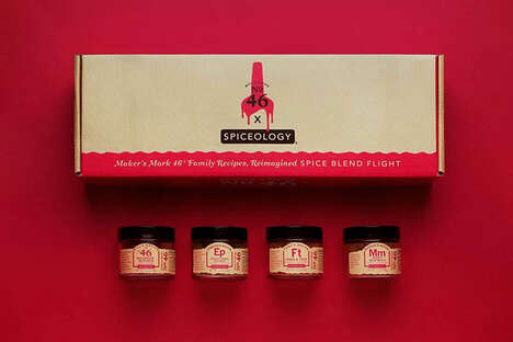 Whiskey Themed Spice Flights