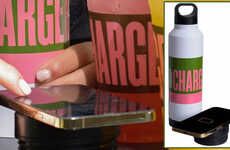 Smartphone-Charging Lemonade Cups