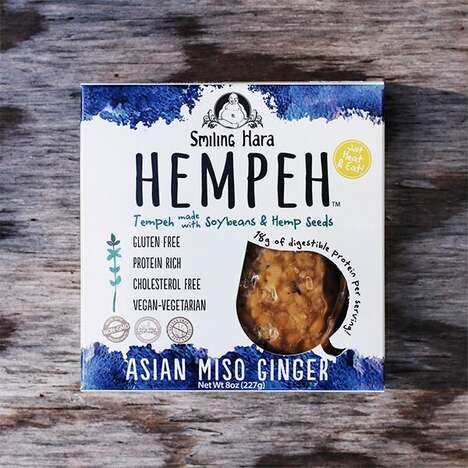 Pre-Seasoned Hemp-Based Tempeh