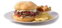 Mediterranean-Inspired Lamb Burgers Image 1