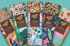 Hawaii-Themed Chocolate Bars