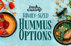 Family-Sized Hummus Dips
