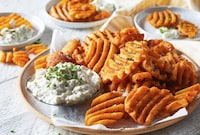 Seasoned Waffle Cut Fries