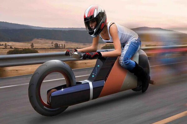Shapeshifting Railway Inspection Motorbikes