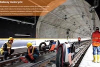 Shapeshifting Railway Inspection Motorbikes Image 8