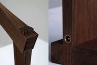 Angular Layered Wood Illuminators Image 5