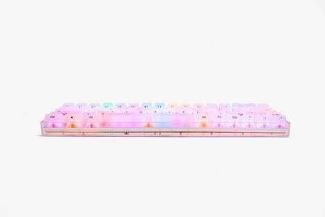Colorful Transparent Keyboards