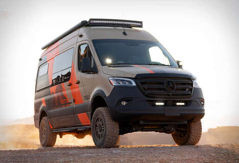 Cyclist-Friendly Camping Vans