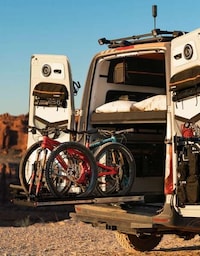 Cyclist-Friendly Camping Vans Image 4