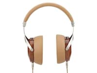 Demure Wood-Covered Headphones Image 4