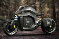 Gas-Free Mountain Patrol Motorcycles Image 1