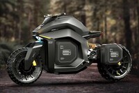 Gas-Free Mountain Patrol Motorcycles