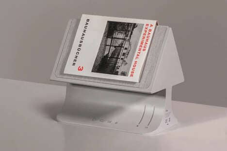 Book-Holding Bedside Speakers