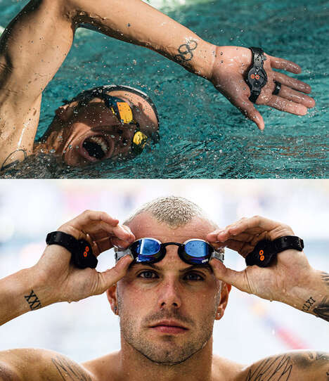 Palm-Worn Swimming Trackers