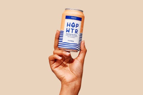 Peach-Flavored Sparkling Waters