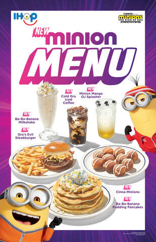 Cartoon Character-Themed Menus