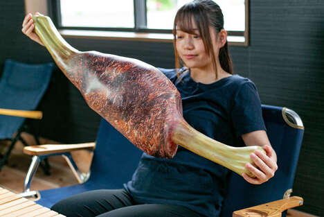 Life-Sized Meat Cushions