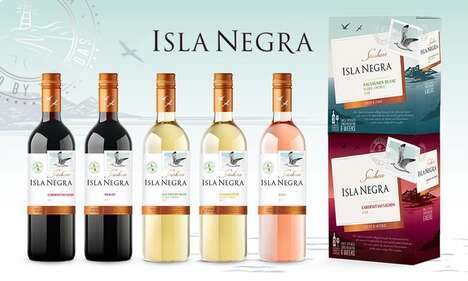 Reduced Glass Wine Packaging
