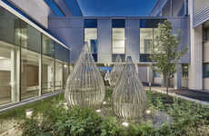 Raindrop-Inspired Hospital Installations