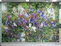 Large-Scale Floral Mosaics