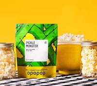 Pickle-Flavored Popcorn Snacks Image 1
