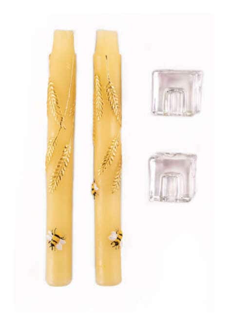 Adorable Bee-Inspired Candlesticks