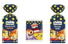 Cartoon-Covered Bread Packaging