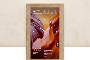 Decorative Data-Rich Smart Displays : smart digital frame