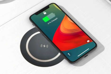 Desk-Compatible Wireless Charger Pads