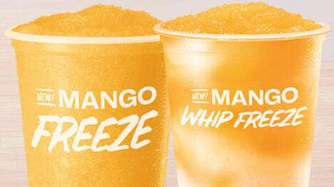 Frozen QSR Mango Refreshments