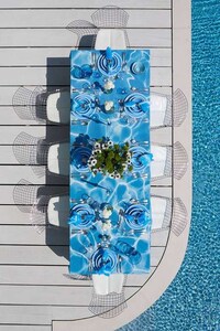 Pool-Inspired Tablecloth Designs Image 1