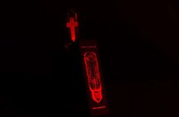 Red Neon Cross Lightbulbs Image 1