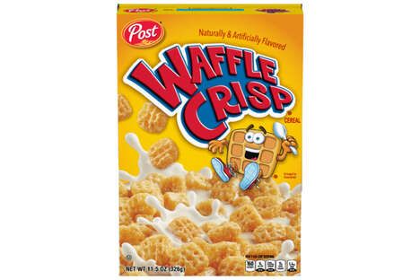 Resurrected Waffle-Themed Cereals
