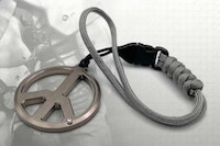 Charitable Stainless Steel Keyrings Image 1