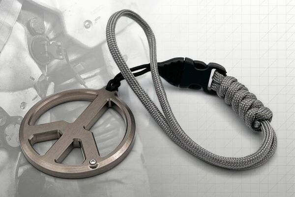 Charitable Stainless Steel Keyrings