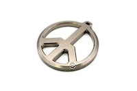 Charitable Stainless Steel Keyrings Image 2